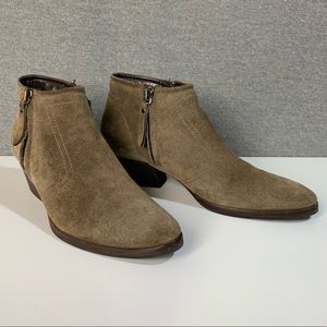 Aquatalia suede leather ankle boots